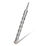 SDS Plus Bohrer 12 x 310mm,Hammerbohrer mit 4 Hartmetall Schneiden,Betonbohrer Ideal zum Bohren in Stein, Beton, Naturstein, Ziegelmauer