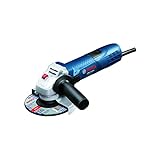 Bosch Professional Winkelschleifer GWS 7-115 E (Scheiben-Ø 115mm, Leistung 720 Watt, inkl. Zusatzhandgriff, Aufnahmeflansch, Schutzhaube, Spannmutter, Zweilochschlüssel)