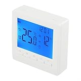 EpheyFIF Temperaturregler, Thermostat, intelligentes Thermostat, Raumthermostat, LCD-Display, programmierbar, digitales Raumthermostat, Heizsystem-Regler