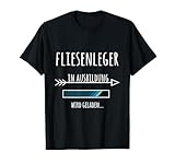 Fliesenleger Ausbildung Geschenk T-Shirt