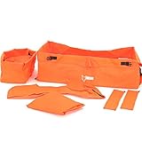 Fuxtec Stoff komplett CT-500 Orange / JW76A / CT-300 Handwagen Leiterwagen Strandwagen Transportwagen