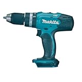 Makita Lithium-Ionen-Combi Drill, nur Gehäuse, DHP453Z, 1 W, 18 V, Blau, Silber, 7.9 x 23.2 x 22.7 cm