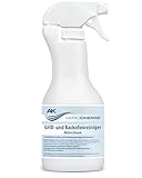 Backofeneiniger & Grillreiniger - 1 L - geruchsneutral - entfernt Verbrennungsrückstände, Fett, Öl & Eiweiß - geruchsneutral - biologisch abbaubar - AK VARIOCHEMIE, Made in Germany