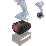 Akku Adapter für Einhell für Bosch Batterie,Umrüsten von für Einhell 18V in für Bosch 18V Professional GBA Akkus Werkzeugakkus,Kompatibel mit Bosch Elektrowerkzeugen