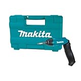 Makita DF001DW Akku-Knickschrauber mit integriertem Akku inklusiv Zubehör-Set im Transportkoffer, 30 W, 3.6 V, Blau, (L x B x H) 287 x 47 x 51 mm