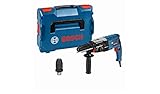 Bosch Professional Bohrhammer GBH 2-28 F (inkl. Zusatzhandgriff, Tiefenanschlag 210mm, Maschinentuch, Schnellspannbohrfutter 13mm, Wechselfutter SDS-plus, L-BOXX)