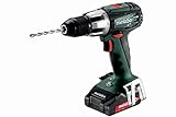 Metabo Akku-Schlagbohrmaschine SB 18 LT Compact 18 V - inkl. 2 CAS Li-Ion Akkupacks (18V/2,0 Ah); Ladegerät und Transportkoffer - 602103510