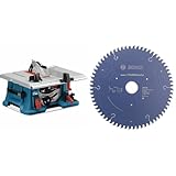 Bosch Professional Tischkreissäge GTS 635-216 (Sägeblatt-Ø: 216 mm, Sägeblattbohr-Ø: 30 mm, im Karton) + Kreissägeblatt Expert for Multi Material (216 x 30 x 2,4 mm, 64 Zähne)