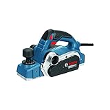 Bosch Professional Hobel GHO 26-82 D (Leistung 710 Watt, inkl. Staubbeutel, Winkelschraubendreher, Parallelanschlag)