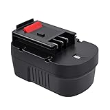 iPrize 14.4V 4.0Ah Ersatzakku für Black+Decker A14 A144 A144EX A14F B-8316 BD1444L BPT1048 HPB14 499936-34 499936-35 für Firestorm FS140BX FSB14