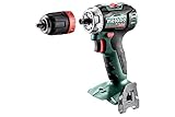 Metabo Akku Bohrschrauber BS 18 L BL Q (ohne Akku, 18 V, mit LED-Licht, Drehmoment 0,5-5 Nm, Bohrfutterspannweite 1,5 – 13 mm, Akkuschrauber) 602327890