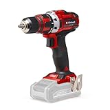 Einhell Akku-Bohrschrauber TE-CD 18/40 Li-Solo Power X-Change (Lithium-Ionen, 18 V, 40 Nm max. Drehmoment auf 21 Stufen, 2-Gang-Getriebe zum Bohren + Schrauben, Drehzahl-Elektronik, LED-Licht)