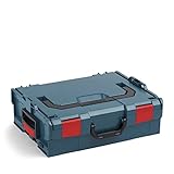 Bosch Sortimo L BOXX 136 professional blau | Größe 2 | Professioneller Werkzeugkoffer | Werkzeugkiste leer Kunststoff | Ideale Werkzeug Organizer Box