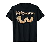 Lustiges Tischler Holz Bastel Heimwerker Zimmermann Holzwurm T-Shirt