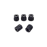 DollaTek 5PCS 32DP 5mm 13T 14T 15T 16T 17T Motorgetriebe-Kombisatz für bürstenlosen 1/8 RC Car-Motor