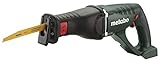 Metabo Akku-Säbelsäge ASE 18 LTX (602269850) 18V ; Karton, Akkuspannung: 18 V, Hubzahl bei Leerlauf: 0 - 2700 /min, Sägeblatthub: 30 mm