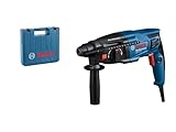 Bosch Professional Bohrhammer GBH 2-21 (mit SDS plus, inkl. Zusatzhandgriff, Maschinentuch, Tiefenanschlag, im Handwerkerkoffer)