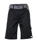 Planam Highline Herren Shorts schwarz Schiefer Zink Modell 2714 Größe M