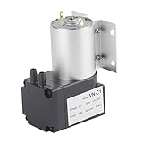 Vakuumpumpe, VN-C1 Unterdruck Vakuumsaugpumpe mit Ständer, Mini Vakuumpumpe Saugpumpe, 80kpa 10W 15L/Min (DC12V)