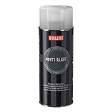 OELLERS Anti-Rust Metallschutzlack Sprühlack, 3 in 1, 400 ml, RAL 9005 Tiefschwarz, Rostschutz, Grundierung und Decklack, Eisen, Stahl und Zink