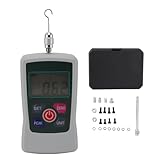 Mini-Digital-Kraftmessgerät, 50 N Push-Pull-Tester, Dynamometer mit Echtzeit-/Peak-/First-Peak-Modi, Tragbarer Spannungsdrucktester mit Einheiten N LB Kg Oz, Aufbewahrungskoffer