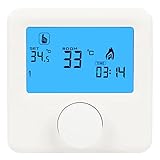 C-LOGIC Heizungs Thermostat Digitaler Programmierbar Zeit bis Zeit Chronothermostat Wandmontage 2-Draht Anschluss