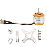 RC Brushless Motor, Outrunner Brushless Motor Ersatzteil für RC Quadcopter Drone Flugzeug(1400 kV)