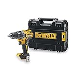 Dewalt 18 Volt 2-Gang Akku Bohrschrauber DCD791NT (kraftvolles 2-Gang Vollmetall-Getriebe, bürstenloser Motor, 13 mm Schnellspannbohrfutter, LED-Leuchte, Lieferung ohne Akkus und Ladegerät)