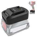 DEWDYS Akku Adapter für Einhell 18V,für Bosch 18V PBA/PSB/PSR Series Li-Ion Akku auf für Einhell Power X-Change 18V Elektrowerkzeug Konverter(Keine Batterie)