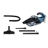 Bosch Professional 18V System Akku Handstaubsauger GAS 18V-1 (inkl. Absaugrohr, Fugendüse, Teppichdüse, Behältervolumen 1 Liter, ohne Akku/ Ladegerät)