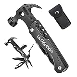 Multitool Hammer Geschenk Ehemann Geburtstag - 12 In 1 Multitool Werkzeug, Ich Liebe Dich Geschenke für Ihn Männer Partner Ehemann, Coole Gadgets Jahrestag mit Flaschenöffner Screwdriver Flachzange