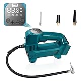 EID Akku Kompressor Wireless inflator für Bosch Professional 18V System Akku,Elektrische Luftpumpe,150PSI tragbare Luftkompressor mit LED Digitaler Druckanzeige für Auto, Motorrad, Fahrrad Bälle