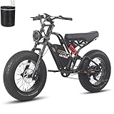 Fafrees [ Offiziell F20 Ultra 48V 25Ah Akku E-Bike Damen 20 Zoll, Farfrees Ebike Herren, 79N.m E Mountainbike, Elektrisch Fahrrad bis 180kg, Shimano 7 Fatbike Elektro, Elektrofahrrad Erwachsene IPX5