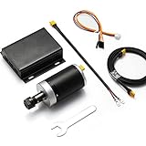 Genmitsu Bürstenloser CNC-Motor, DC-Spindel-Set, 24 V, 12000 U/min, mit Antriebsbrett und Spannzangenhalter, perfekt für CNC-Maschinen der Serie 3018