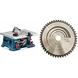 Bosch Professional Tischkreissäge GTS 635-216 (Sägeblatt-Ø: 216 mm, Sägeblattbohr-Ø: 30 mm, im Karton) + Kreissägeblatt Optiline Wood (für Holz, 216 x 30 x 2 mm, 48 Zähne)