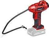 Einhell Akku-Autokompressor CE-CC 18 Li-Solo Power X-Change (Li-Ion, 18 V, max. 11 bar, 60 cm Druckluftschlauch, automat. Abschaltfunktion, Lieferung ohne Akku & ohne Ladegerät)