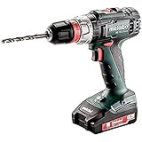 Metabo Akku-Bohrschrauber BS 18 L Quick (602320500) 18V 2x Li-Ion; Ladegerät SC 30; metaBOX 145, Art des Akkupacks: Li-Ion , Akkuspannung: 18 V, Akkukapazität: 2 x 2 Ah