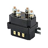 12V 250A Seilwind Relais Magnetschalter, Schwerlast-Relais Winden Schütz, für ATV, UTV, SUV 3000-5000lbs Winde