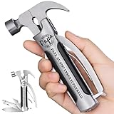 Vatertagsgeschenke für Papa Geschenke Vatertag, Multitool Geburtstagsgeschenk Vater Von Tochter Sohn, 12 In 1 Multi Tool Hammer, Bester Papa Der Welt Coole Gadgets Ausgefallene Multifunktionswerkzeug