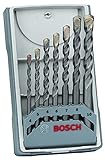 Bosch CYL-3 Betonbohrer Set (Für Beton, Ø 4/5/6/6/7/8/10 mm, Zubehör Schlagbohrmaschine), 7-teiliges