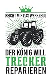 Traktor Tagesplaner: Traktor Werkzeug Bauer Traktorfahrer Landwirt / Kalender 2022 / Wochenplaner Tagesplaner Planer / Planungsbuch To-Do-Liste / 6x9 Zoll / 100 ausfüllbare Seiten