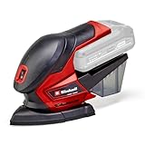 Einhell Akku-Multischleifer TE-OS 18/150 Li-Solo Power X-Change (18 V, Li-Ion, 24 000 min-1, 1.6 mm Schwingkreis, Staubfangbox, Staubabsaugadapter, ohne Akku und Ladegerät)