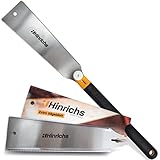 Hinrichs Japansäge Ryoba 25 cm - Japan Säge aus Karbonstahl - Doppelseitige japanische Säge Holz & Kunststoff - Zugsäge – Feine Säge Holz - Japanese Saw inkl Wechsel-Sägeblatt - Handsäge