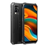 Blackview BV4800 - Outdoor Handy 4G - 6,56 Zoll Display - Helio A22-2 + 32 GB - Smartphone mit Langlebiger Batterie 5180 mAh - Handschuhmodus - Schwarz