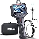 Ralcam Endoskopkamera mit Licht Endoscope Camera - Endoskop 6,2mm Inspektionskamera 3,5' HD 720P Rohrkamera, Kameras mit 6 LED, IP67 Wasserdicht 1M Halbsteifes Kabel Teleskopkamera Kfz Werkzeug