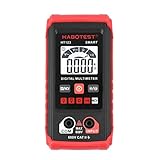 Irfora HT123 Digitales Multimeter Auto Range Multimeter 2.000 Counts True RMS Messen von AC/DC-Spannungswiderstand NCV-Test mit LCD-Hintergrundbeleuchtung Taschenlampe Datenspeicherung