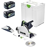 Festool Akku Tauchsäge Säge TSC 55 KEB-Basic + 2xAkku BP 18 Li 5,2 AS-ASI 577025