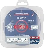 Bosch 5x PRO Cutting and Grinding Set für X-Lock (für Stahl, Edelstahl, Ø 125 mm, Professional Zubehör Kleiner Winkelschleifer)