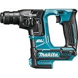 Makita HR166DZ Bohrhammer ohne Akku/Ladegerät, 12 V, Blau/Schwarz