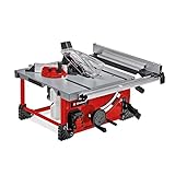 Einhell Akku-Tischkreissäge TE-TS 36/210 Li-Solo Power X-Change (36 V, 70 mm Schnitthöhe, Ø 210 mm Sägeblatt, Tischverbreiterung, Winkelanschlag, Parallelanschlag, ohne Akku)